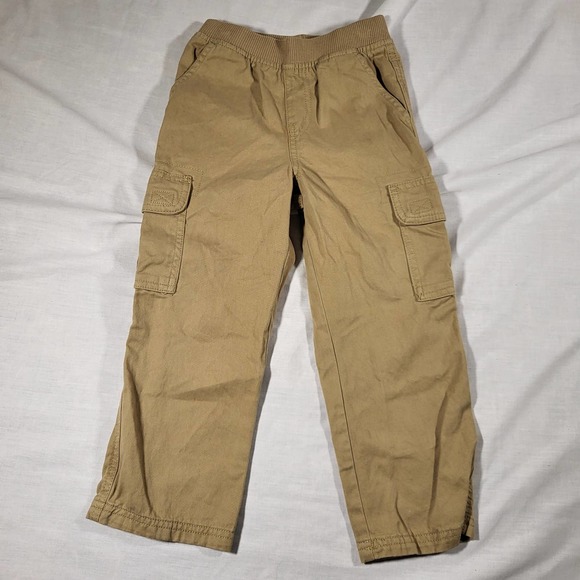 The Children's Place*Boys 4T*Cargo Pants*Khakis*Draw String Waist - Picture 1 of 7